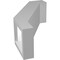 Ekena Millwork 3-in. W x 6-in. D x 10-in. H Burlington Architectural Grade PVC Knee Brace BRCP03X06X10BUR - alternate 5